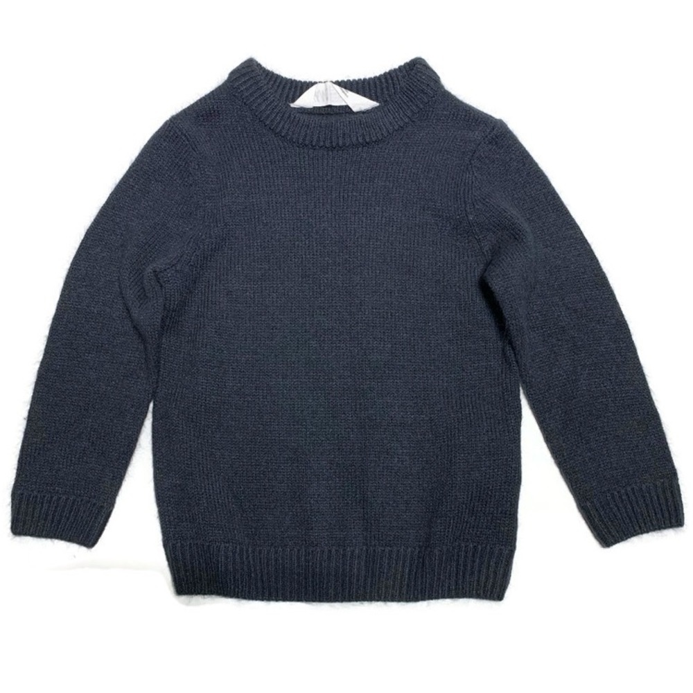 H&M baby boyβs 18-24M crewneckβ charcoal grey sweater